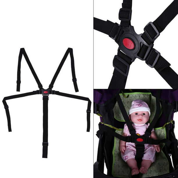 Stroller and Car Seat Replacement Parts/Accessories to fit Baby Trend Products for Babies 5 Point Clip + Clips and Straps Toddlers and Children